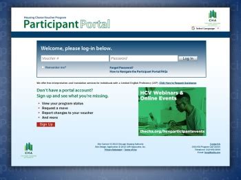 Regular re-examinations must be performed at least annually; however, programs operated under Moving to Work. . Cha participant portal login